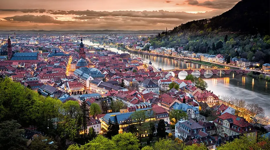 Heidelberg, Germany - host city of BJJ Globetrotters Summer Camp 2027
