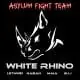 Asylum Fight Team / White Rhino BJJ logo