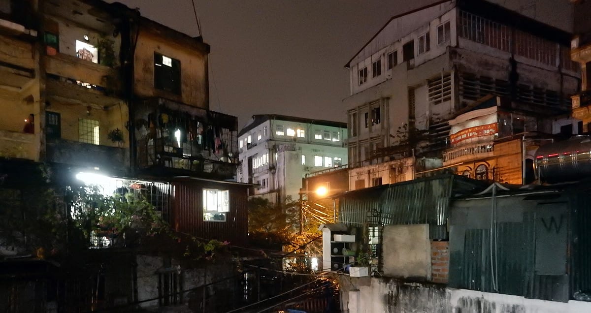 Hanoi, Vietnam: the city at night