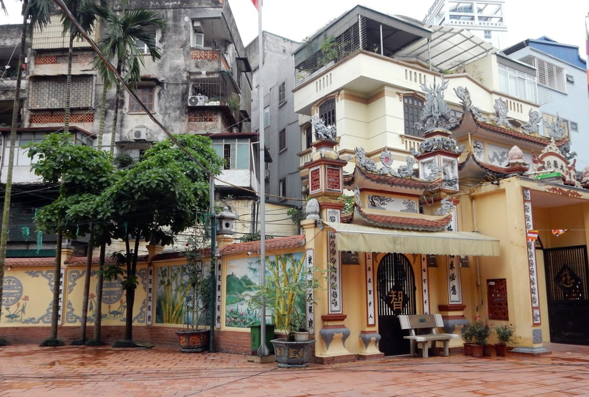 Hanoi, Vietnam: temples and the city