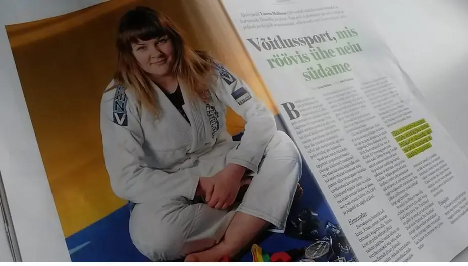 Laura Mallene BJJ