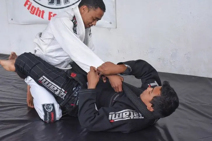 Students at Cicero Costha Jiu-Jitsu Madagascar